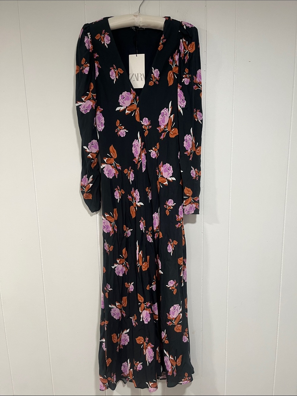 ZARA Black Maxi Dress M